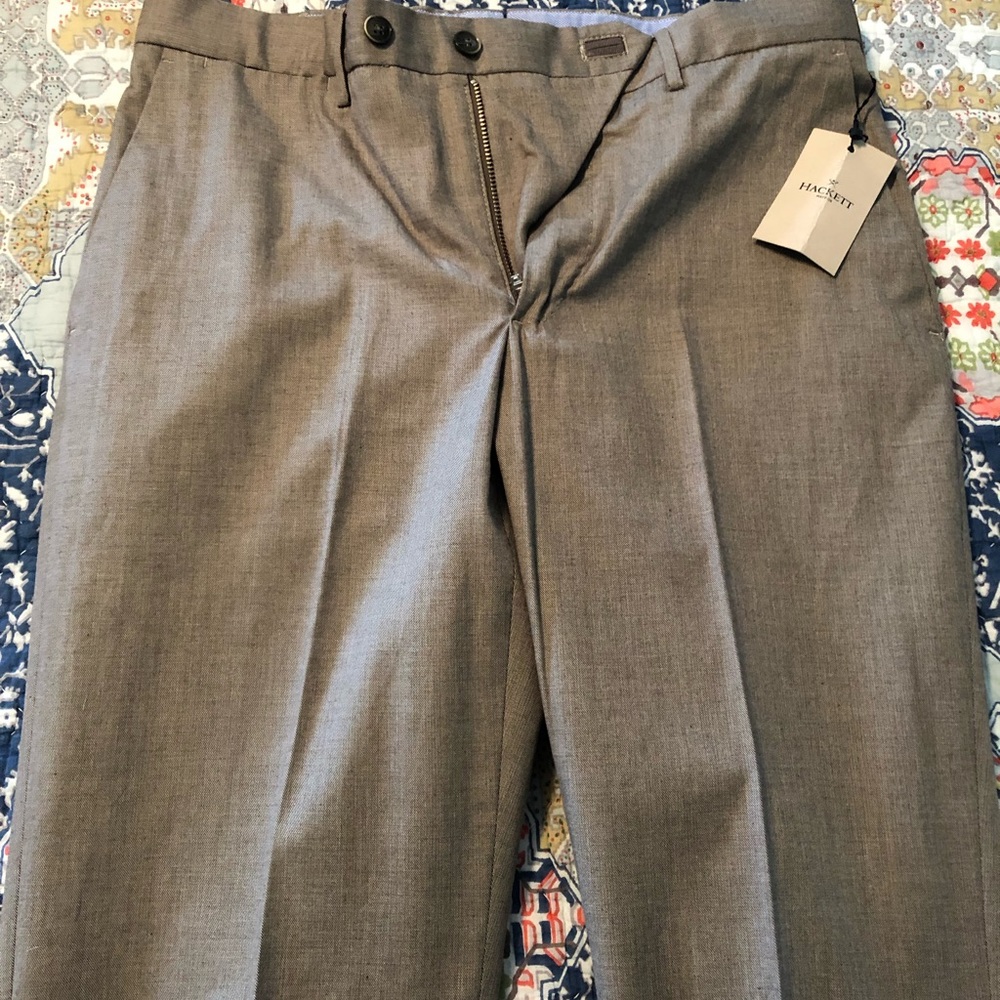 Hackett dress pants. Taupe.  30R.